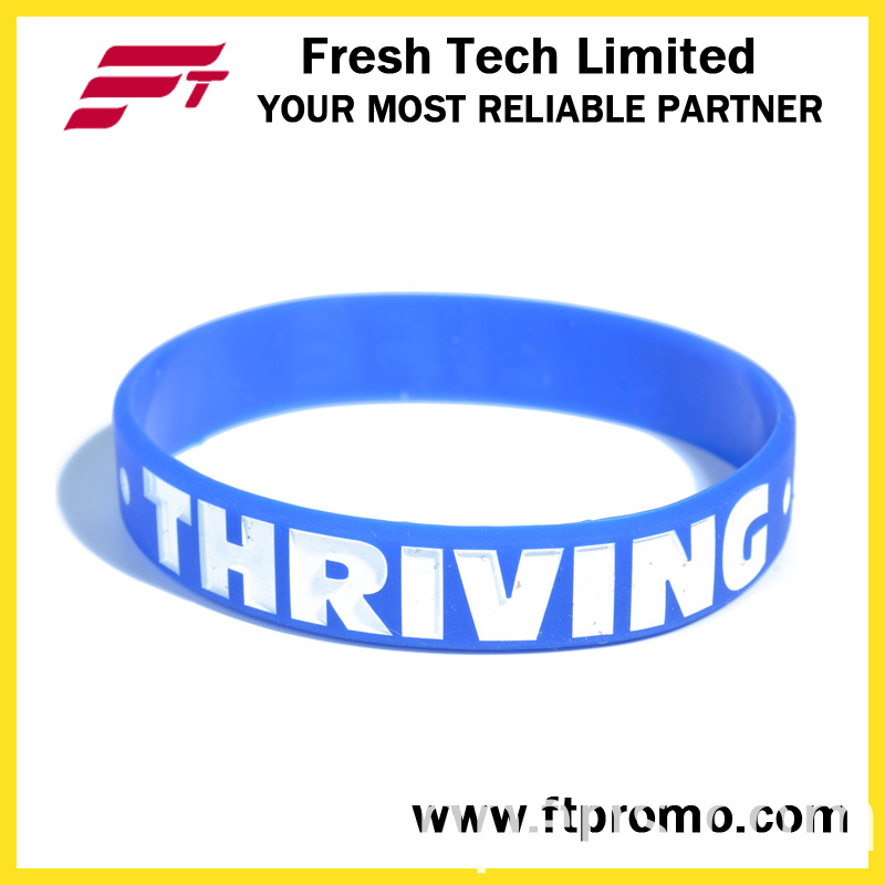 Eco-Friendly Promotional Bracelet Customized Silicone Wristband